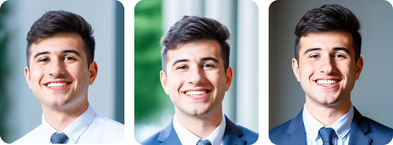 AI Headshot example